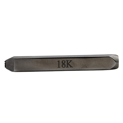 Jewelers Metal Stamp, Hardened Steel, Hallmarking - Clay Revolution