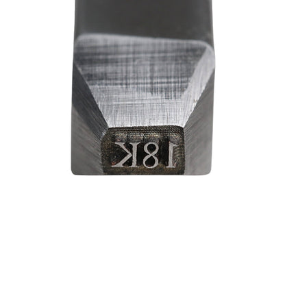 Jewelers Metal Stamp, Hardened Steel, Hallmarking - Clay Revolution
