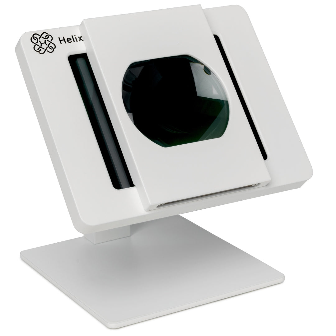 Auto Darkening Screen with Magnification, Foldable, for Permanent Jewelry Welders - Clay Revolution