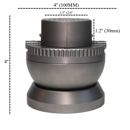 4" Engraving Vice - 100MM, Stainless Steel - Clay Revolution