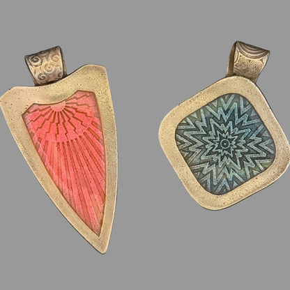 Mixed Metal Alchemy Pendant with Michael Marx 1-31-27 Tucson