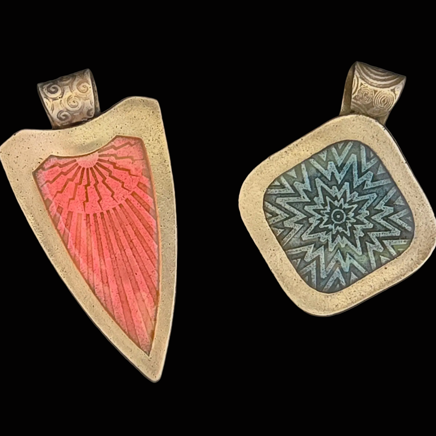 Mixed Metal Alchemy Pendant with Michael Marx 1-31-27 Tucson
