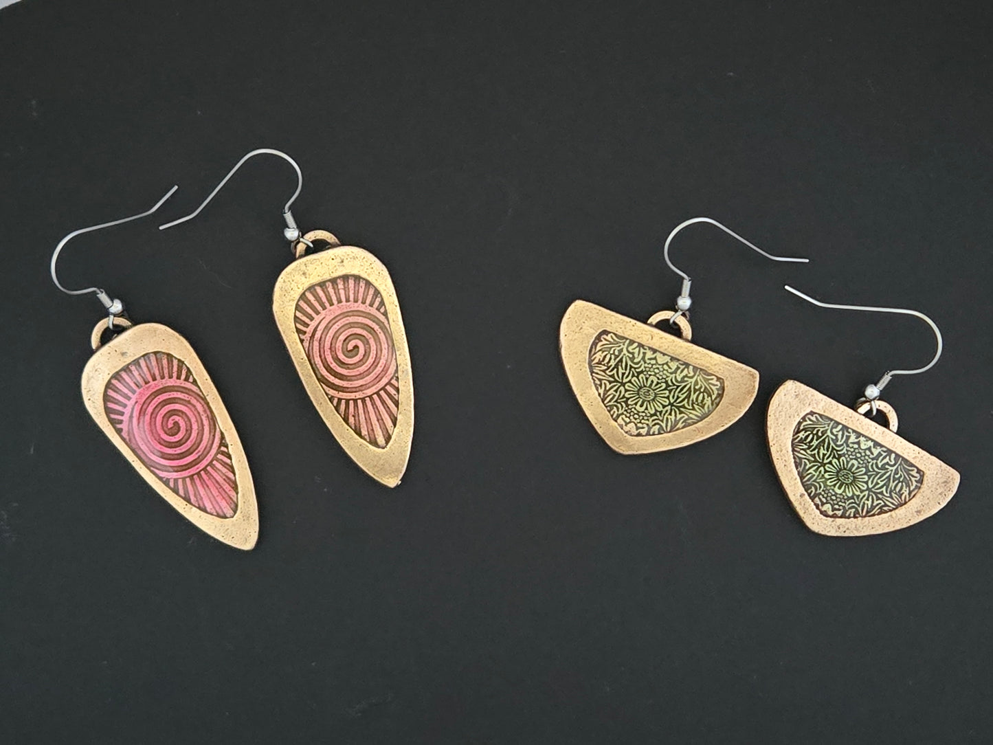 Mixed Metal Alchemy Earrings with Michael Marx 2-1-27 Tucson