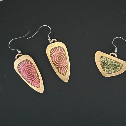 Mixed Metal Alchemy Earrings with Michael Marx 2-1-27 Tucson
