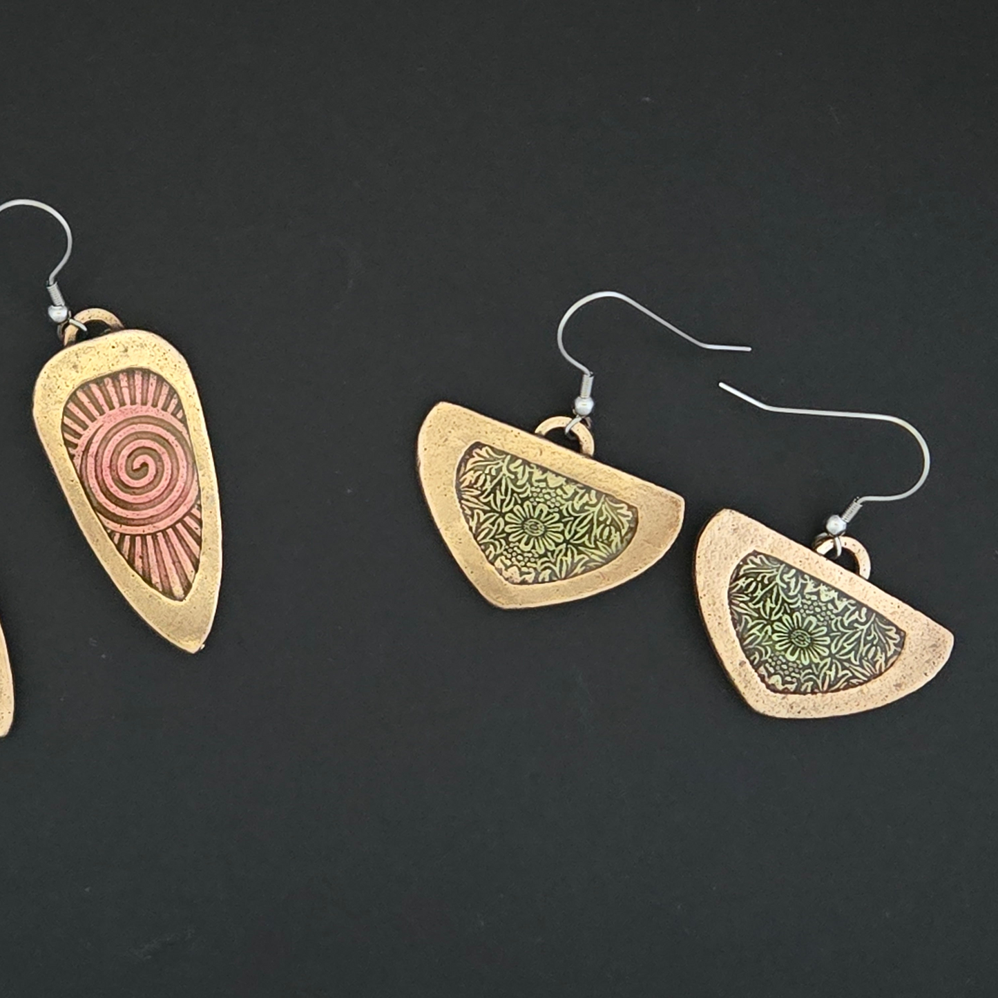 Mixed Metal Alchemy Earrings with Michael Marx 2-1-27 Tucson