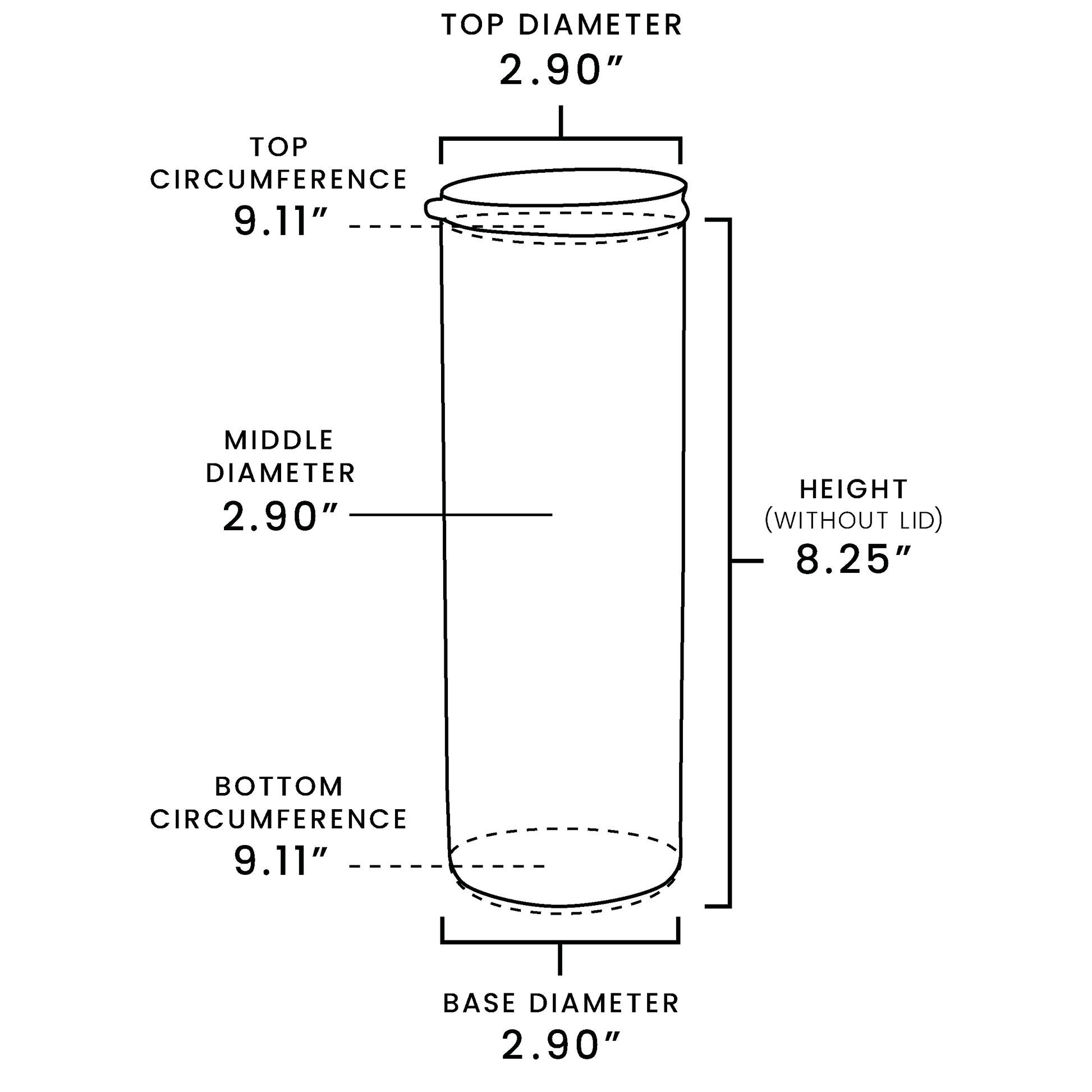 Pre-Sanded 20oz Skinny Tumbler - Clay Revolution