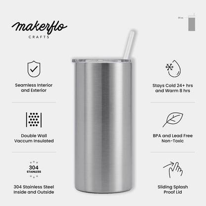 20oz Thick Tumbler - Clay Revolution