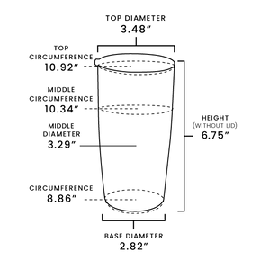 Pre-Sanded 20oz Tumbler