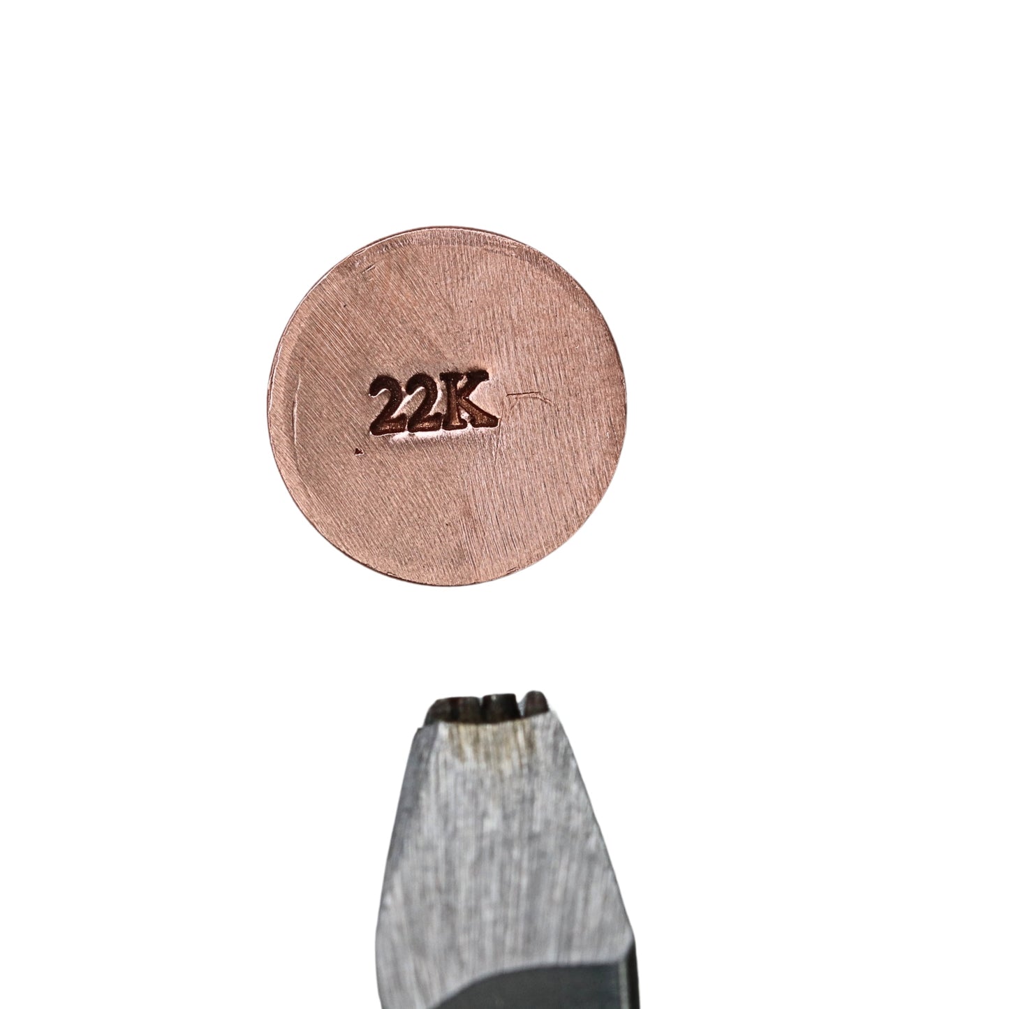 Jewelers Metal Stamp, Hardened Steel, Hallmarking - Clay Revolution