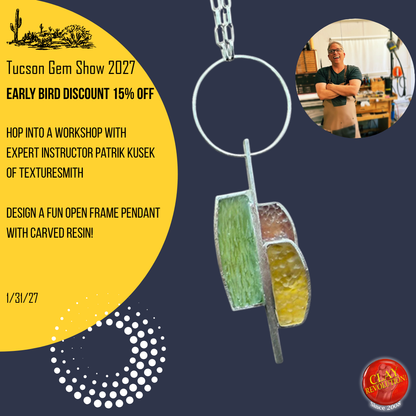 Inner Light Pendant with Patrik Kusek 1-31-27 Tucson