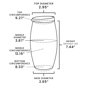 25oz Barrel Tumbler