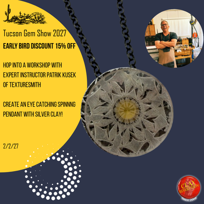 Radiance Spin Pendant with Patrik Kusek 2-2-27 Tucson