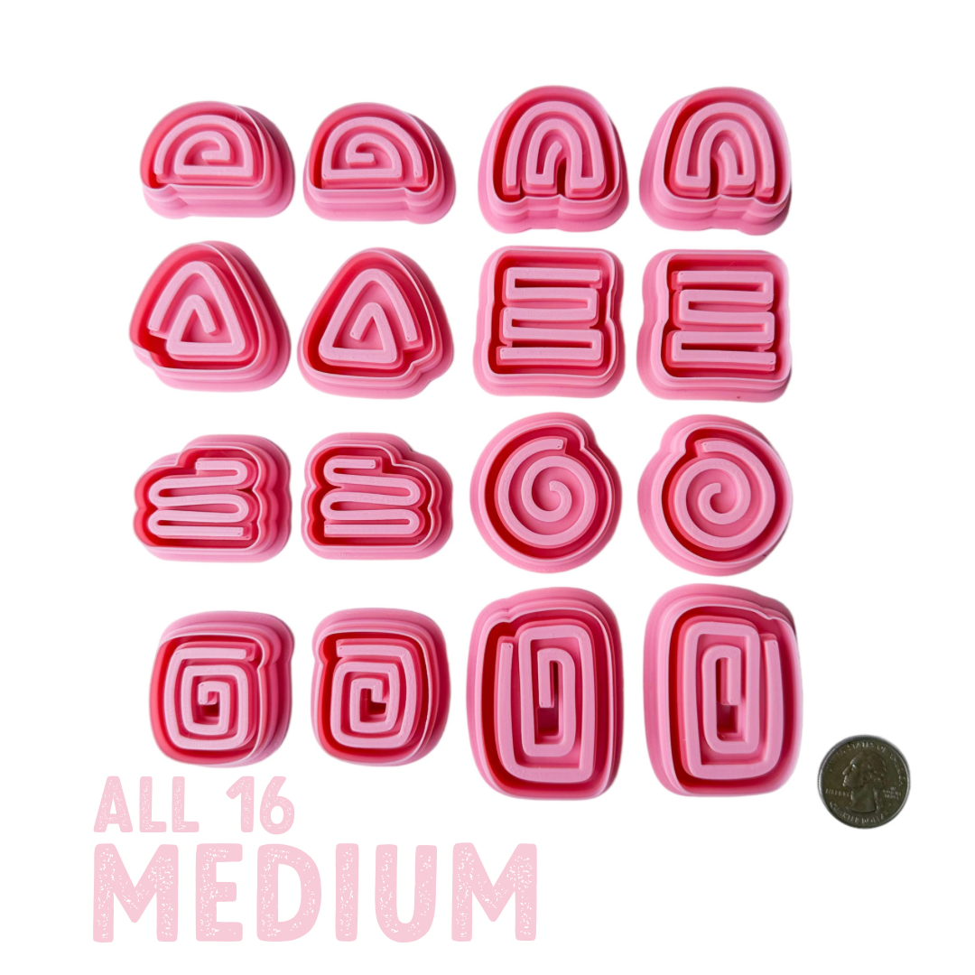 Clayful Swirls Variety Cutter Packs (BEST VALUE)