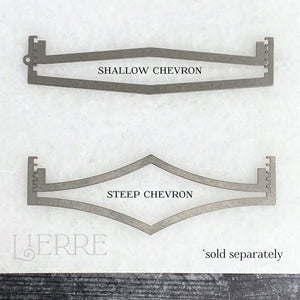 Steep Chevron Ring Band Soldering Stencils