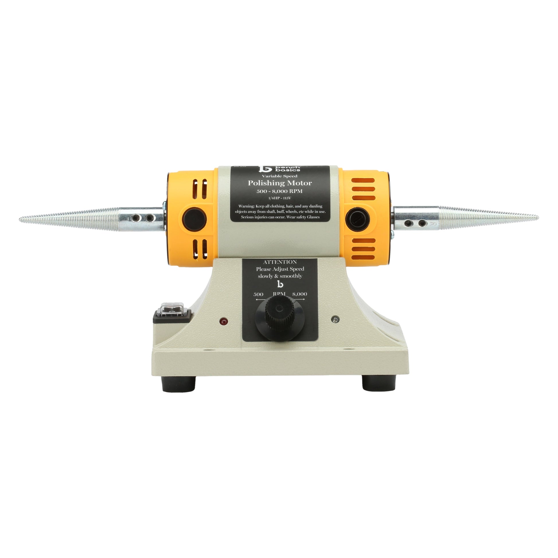 Variable Speed Polishing Bench Lathe - 8,000 RPM, Bench Basics - Clay Revolution