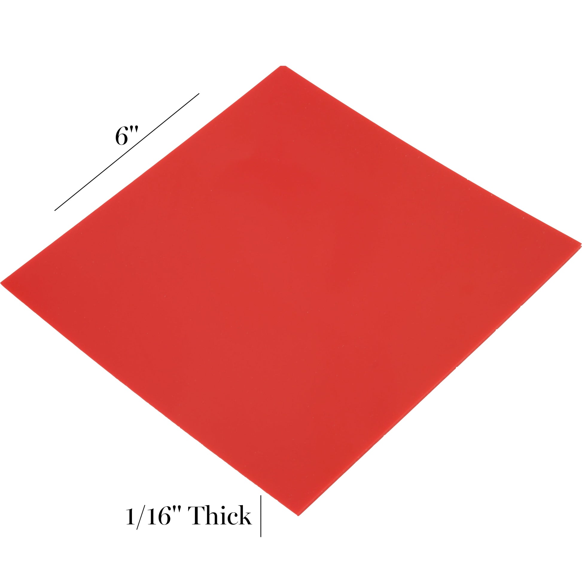 Red Precision Urethane Cutting Pad - Clay Revolution