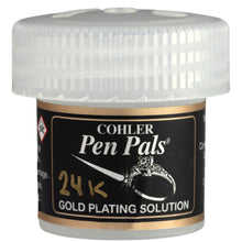 Cargar imagen en el visor de la galería, Cohler Gold Pen Plating Solution, 1oz jar, by Krohn Industries