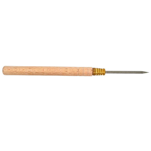 Large 3MM Titanium Solder Pick With Wooden Handle - Clay Revolution