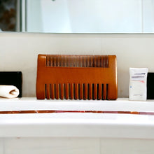 Carregar imagem no visualizador da galeria, Double-Sided Wooden Comb