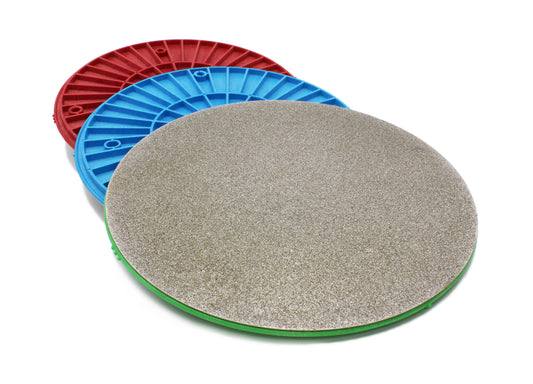 3-Piece 12" Diamond Grinding Disc Set - Clay Revolution