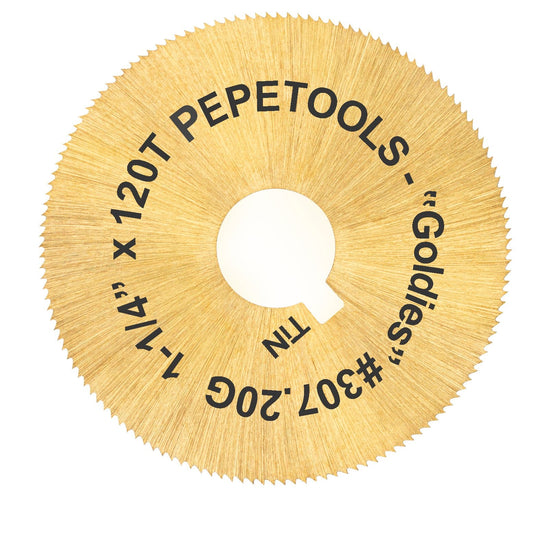 JRM2 Standard Blade TiN Coated "Goldies" 1.25" - Clay Revolution