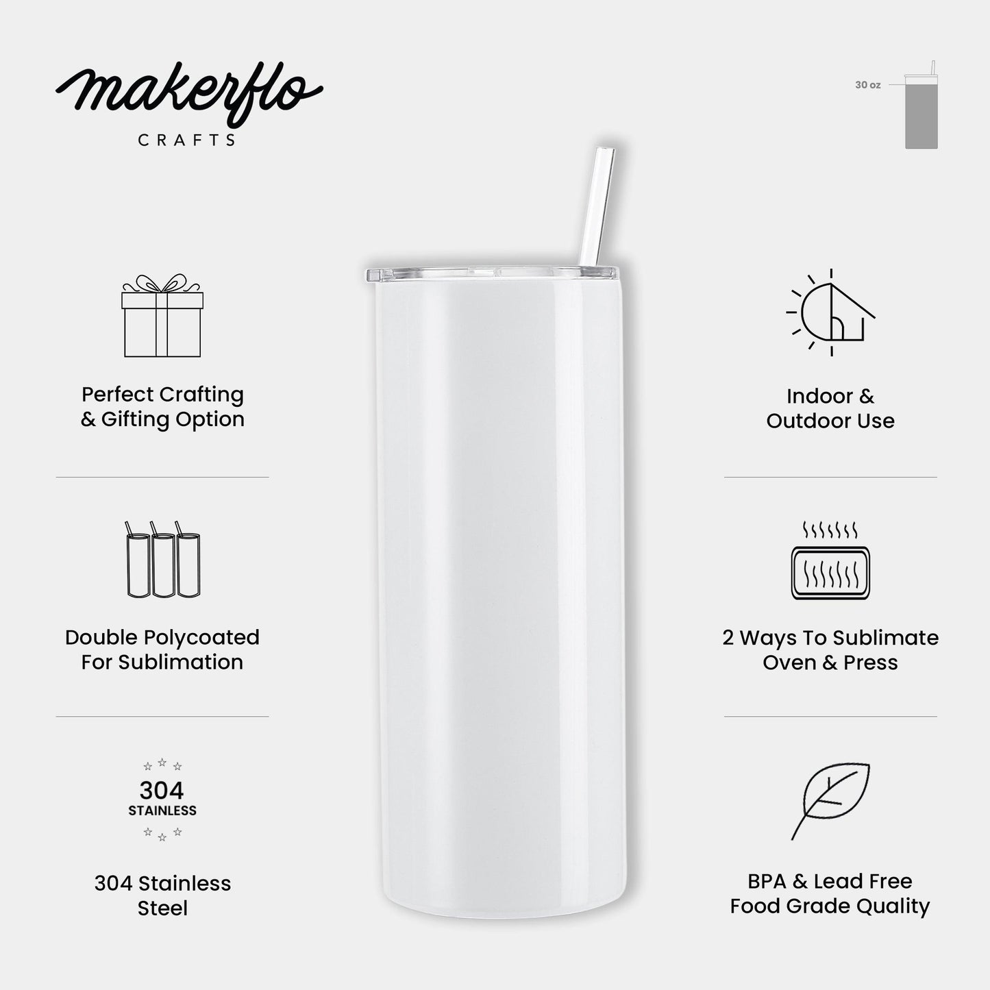 30oz Thick Tumbler - Clay Revolution