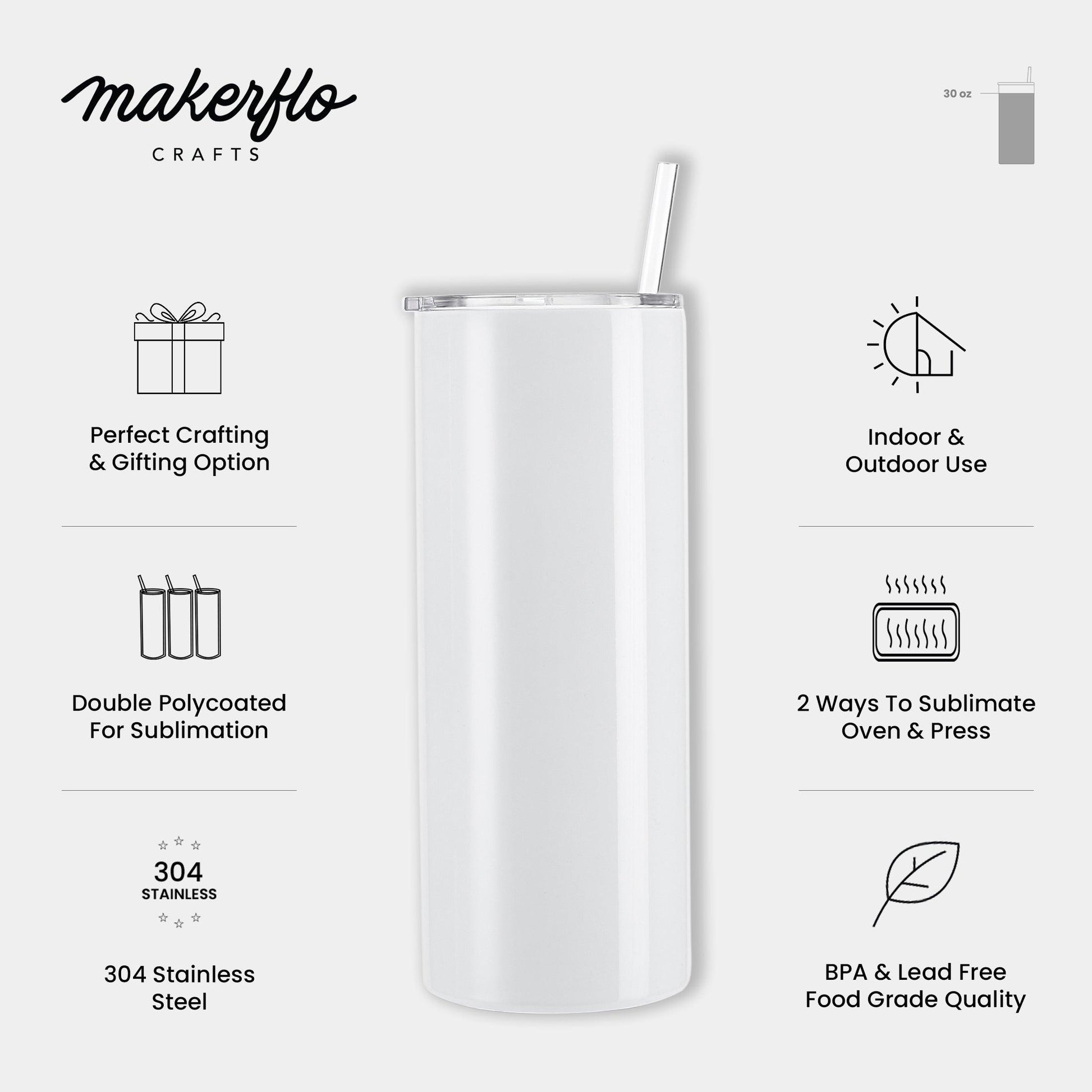 30oz Thick Tumbler - Clay Revolution