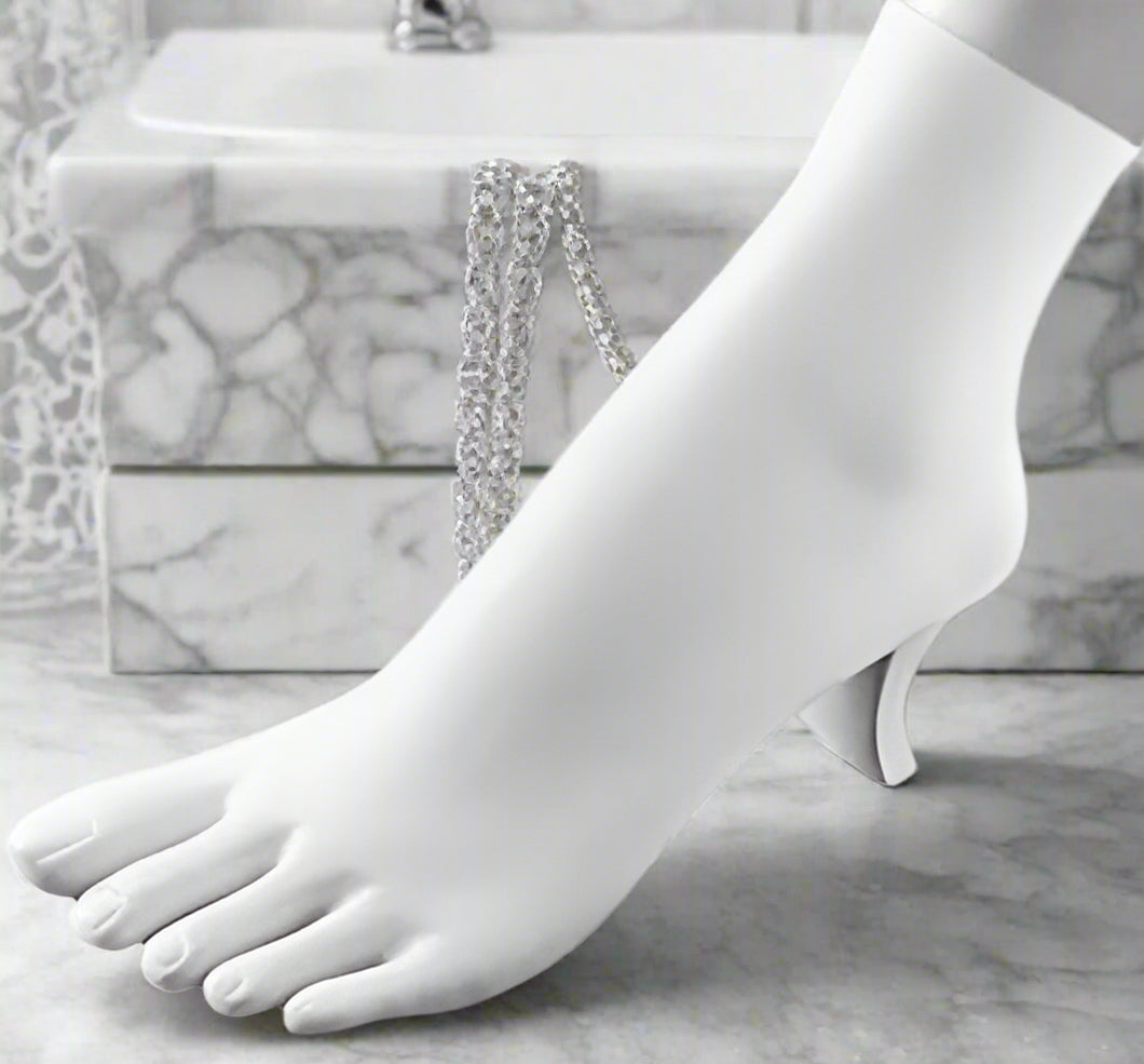 Polystyrene Foot Display Stand