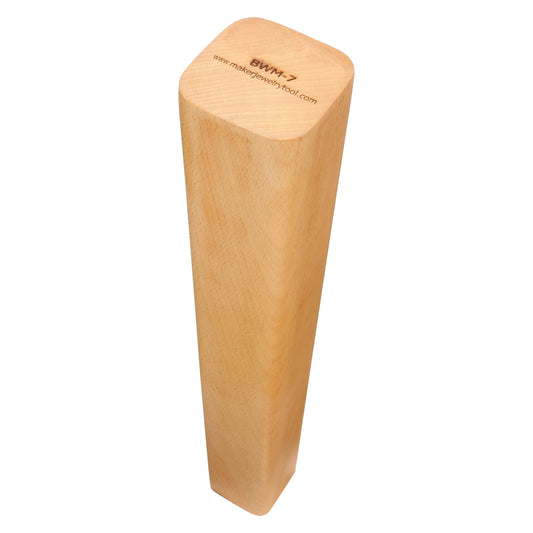 Fretz Square with Rounded Corners Wood Forming Mandrel, Small, BWM-7 - Clay Revolution