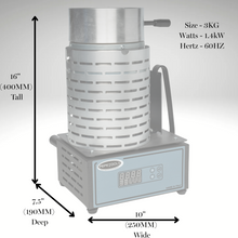 Cargar imagen en el visor de la galería, Tilt-Pour Electro-Melt Furnace for Silver, Gold, and more