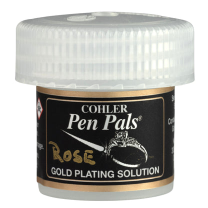 Cohler Gold Pen Plating Solution, 1oz jar, by Krohn Industries - Clay Revolution
