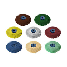 Cargar imagen en el visor de la galería, Dedeco® Sunburst® 3" 3-Ply Radial Bristle Disc Assortment