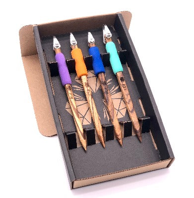 4-Piece Straight Blade U Tip Set - Clay Revolution