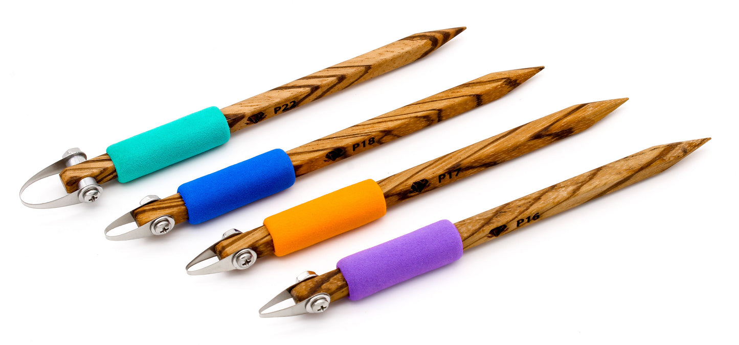 4-Piece Straight Blade U Tip Set - Clay Revolution