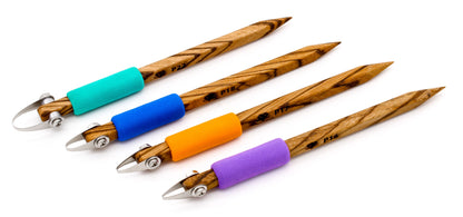 4-Piece Straight Blade U Tip Set - Clay Revolution
