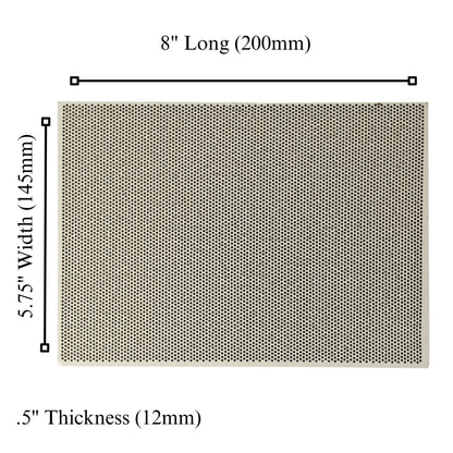 Honeycomb Ceramic Soldering Blocks - Clay Revolution