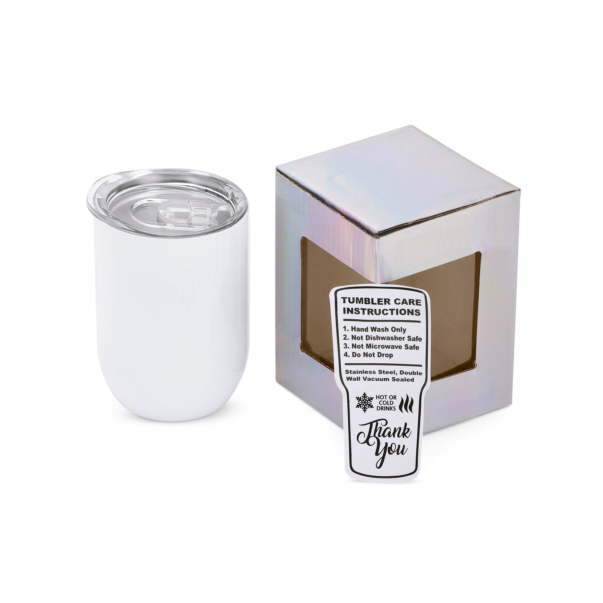 12oz Straight Wine Tumbler - Clay Revolution