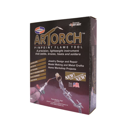 Uniweld ArTorch Pinpoint Flame Kit: Precision Torch for Jewelry, Art, & Professional Trades - Clay Revolution