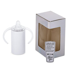 Laden Sie das Bild in den Galerie-Viewer, 12oz Straight Sippy Cup Duo