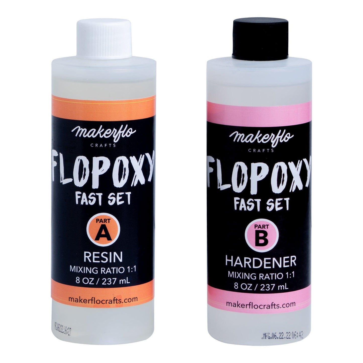 Flopoxy Fast Set Resin + Hardener Epoxy - Clay Revolution
