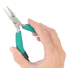 Cargar imagen en el visor de la galería, Grounded Flat Nose Pliers for Permanent Jewelry