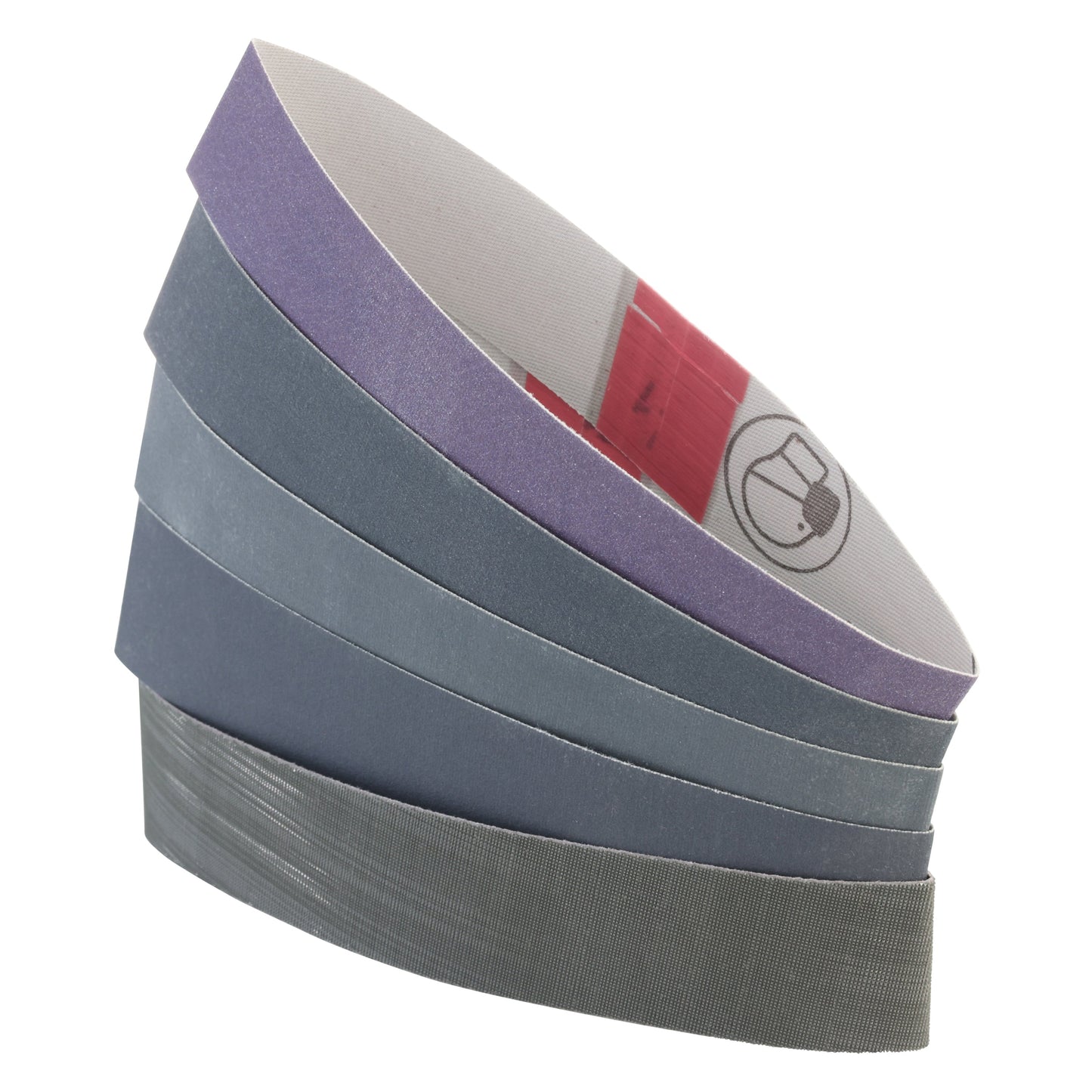 High Grit Belts for Flexshaft Belt Sander (1" x 10.5" Premium 3M Abrasives) - Clay Revolution
