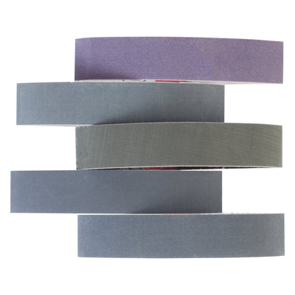 High Grit Belts for Flexshaft Belt Sander (1" x 10.5" Premium 3M Abrasives) - Clay Revolution
