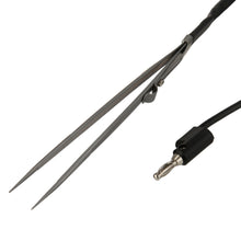 Cargar imagen en el visor de la galería, Grounded Precision Locking Tweezers for Permanent Jewelry Welders
