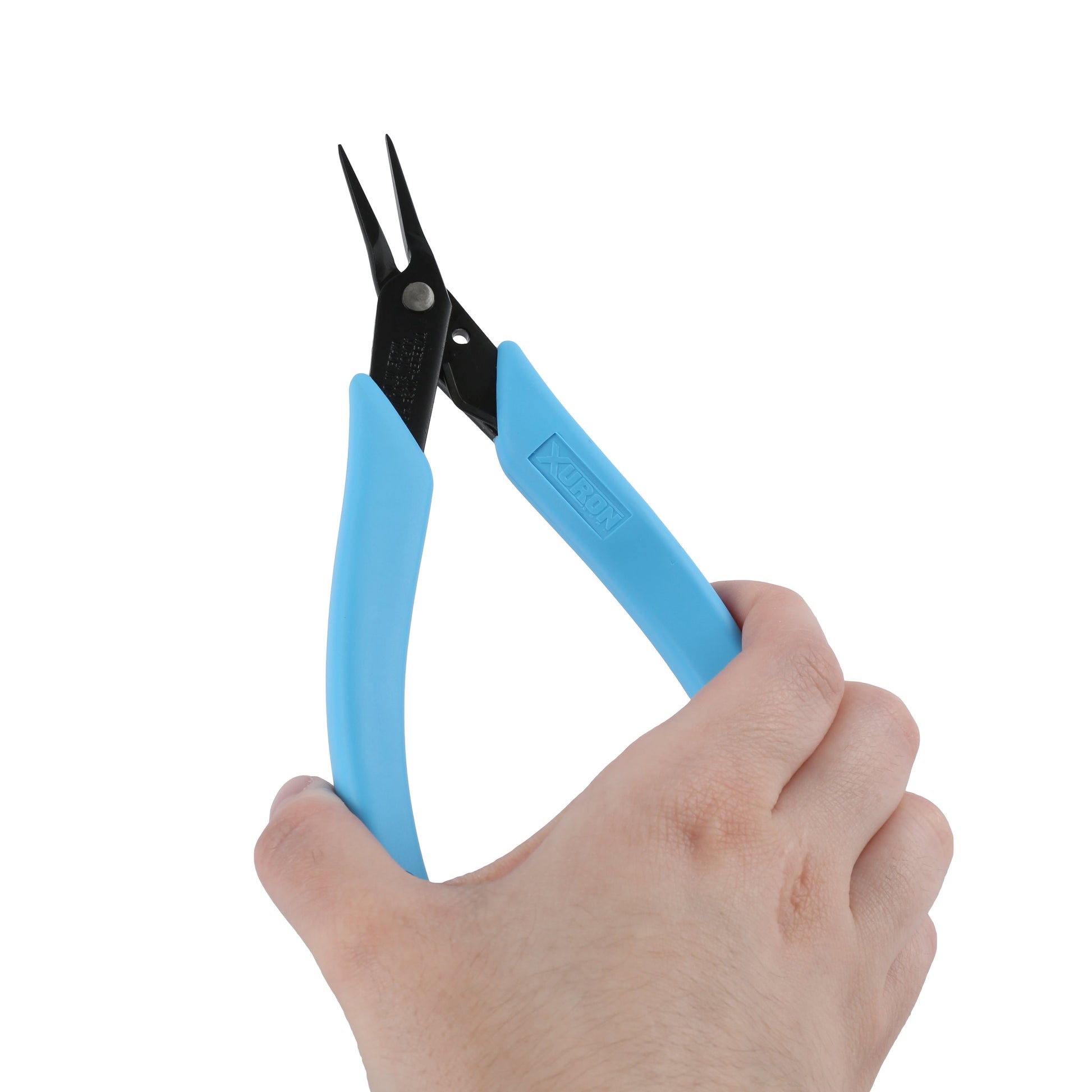 Xuron® Narrow Tweezer Nose™ (452) - Blue Handle - Clay Revolution