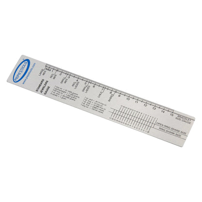 Standard Jeweler's Gauge Ruler – Ring & Bracelet Sizing Tool - Clay Revolution