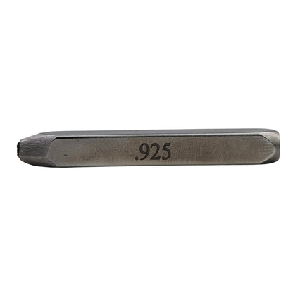 Jewelers Metal Stamp, Hardened Steel, Hallmarking - Clay Revolution