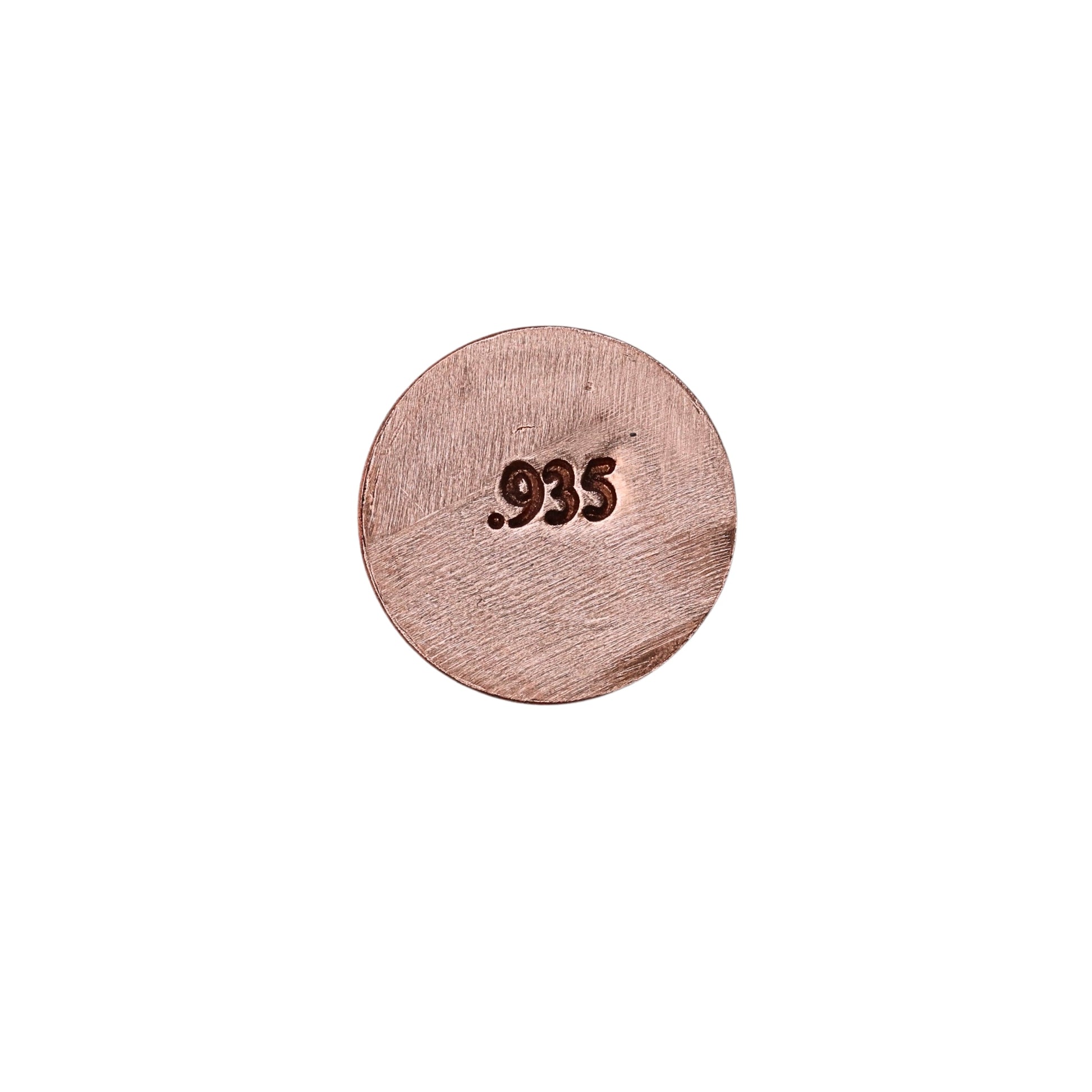Jewelers Metal Stamp, Hardened Steel, Hallmarking - Clay Revolution