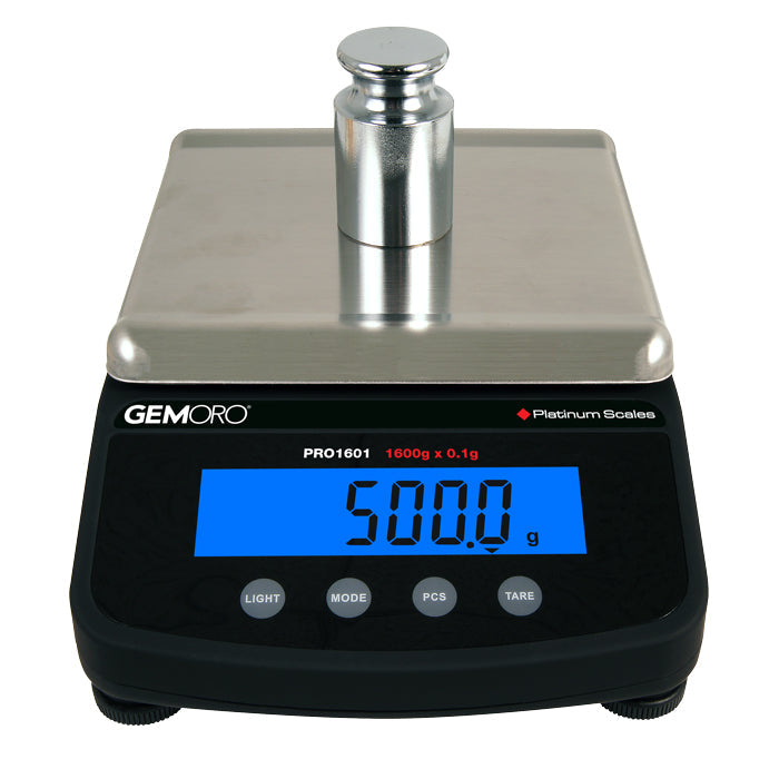 Professional Digital Scale KG, G, 1600g x 0.1g - GEMORO PRO1601 - Clay Revolution
