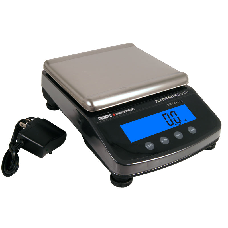 Digital Scale, 6000g x 0.1g - GEMORO PRO6000 - Clay Revolution